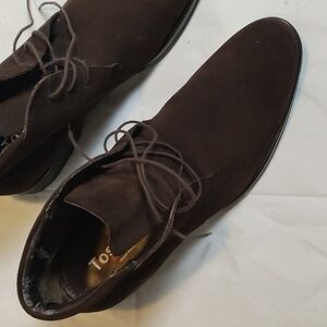 Toscana men's handmade suede shoes